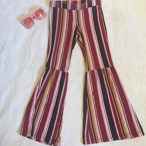 Girls 70’s flare pants